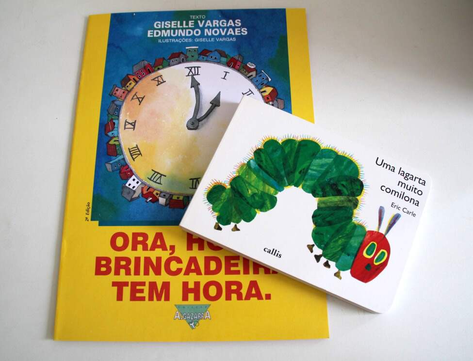 Lagarta-comilona Ler é uma delícia: Livros de Outubro 2014