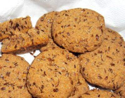 content_biscoito-de-linhaça Receita Cookie integral de linhaça e gergelim